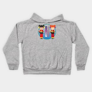 Ramen Zusammen Kids Hoodie